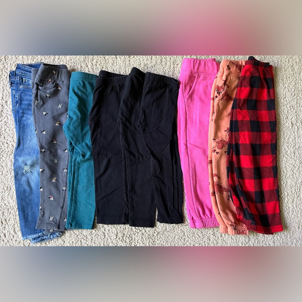 3T Toddler Girl Pants Lot